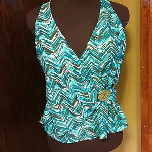 Jaclyn Smith 2 piece Tankini